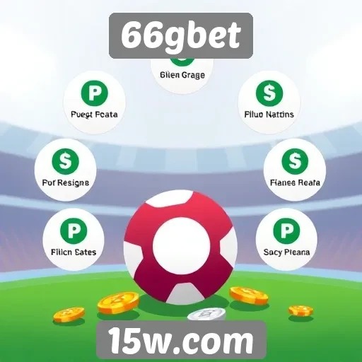 Comparação entre plataformas de pagamento no 66gbet